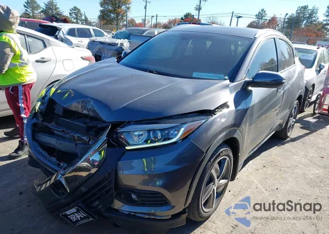 2022 Honda Hr-V Ex z USA, uszkodzony, nr VIN 3CZRU5H57NM734707